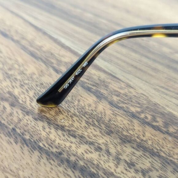 Gucci Sunglasses GG0847 KCL 140 Authentic Men’s Women's Tortoise Shell Sunglasse - Picture 7 of 13